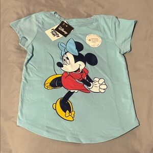 Disney Minnie Mouse Aqua Kids Tee